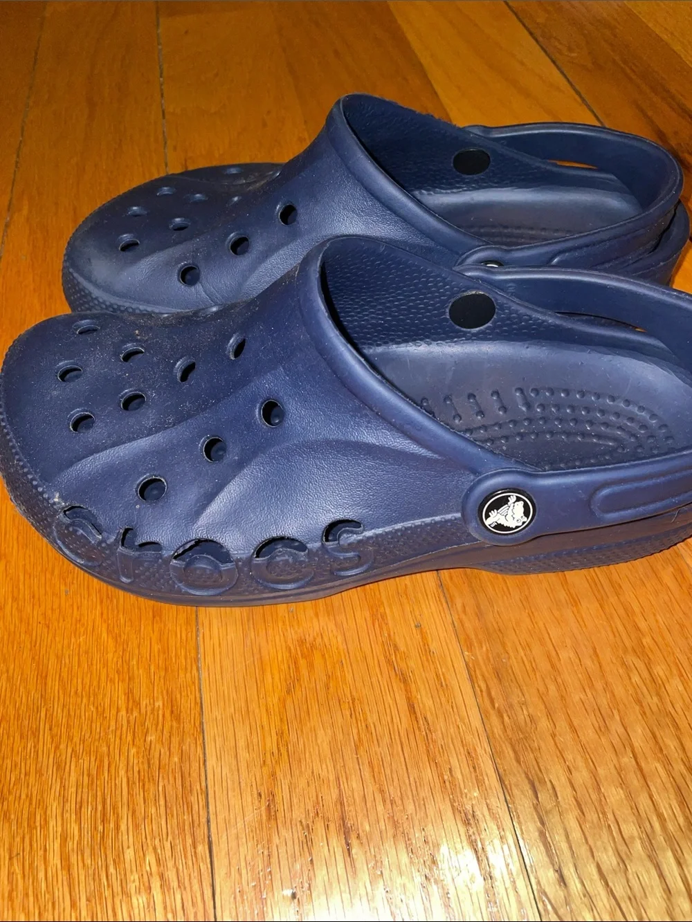 New CROCS Navy Blue Classic Clog Sandals Men’s 5 Women’s 7